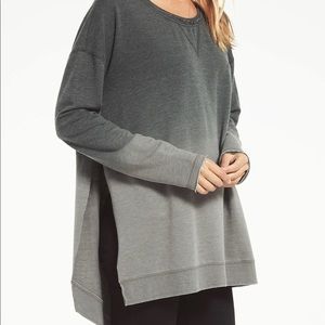 Z Supply Charcoal Grey Ombré Weekender Sz M